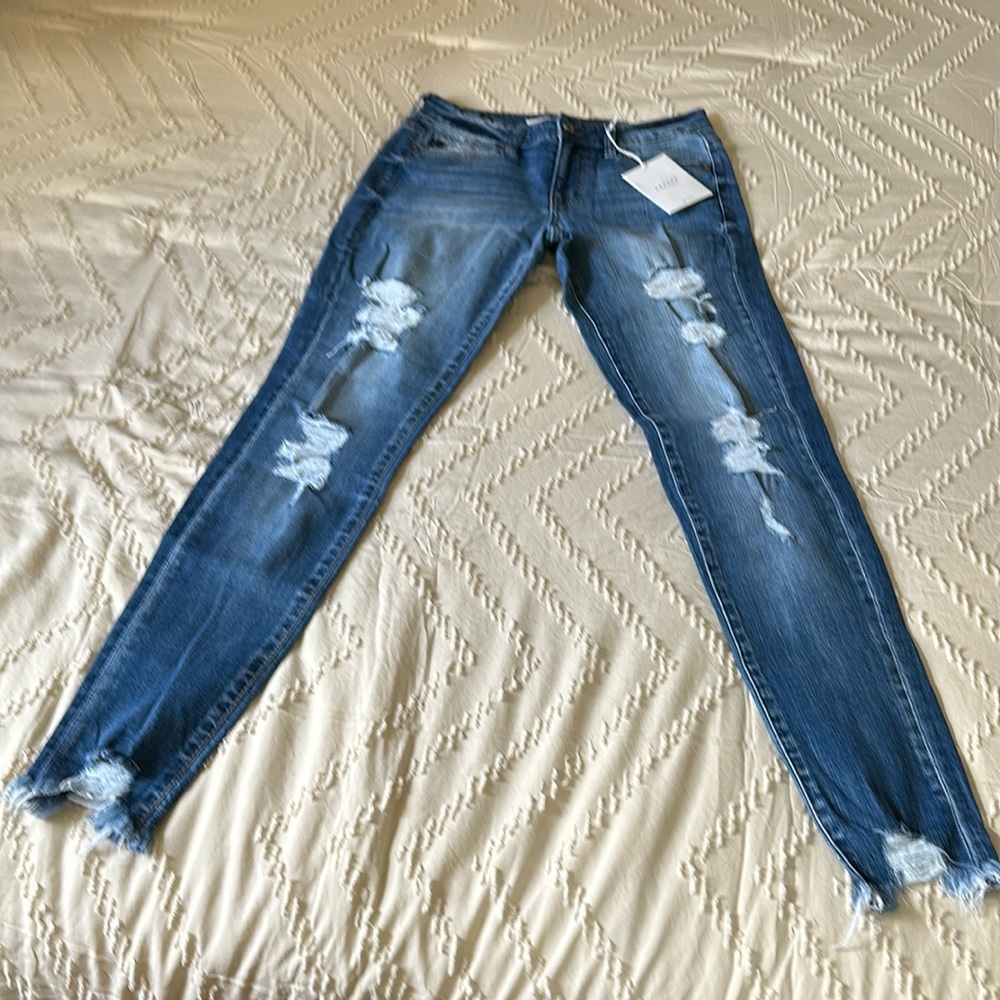 KanCan Distressed Blue Jeans